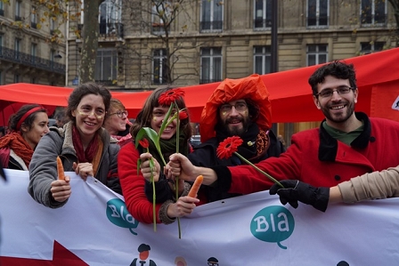 demo in paris